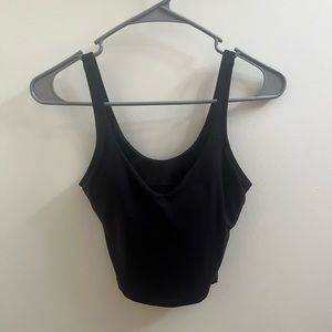 Black Lululemon Align tank